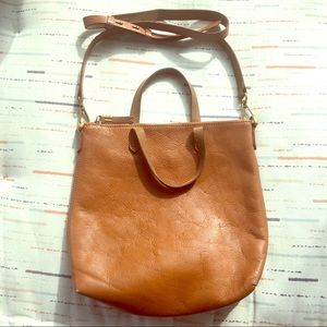 Madewell Camel Crossbody Bag Purse